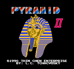 Pyramid II Title Screen